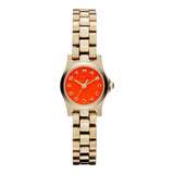 Marc By Marc Jacobs Henry Dinky Orange Dial Ladies Watch  MBM3202 - Big Daddy Watches