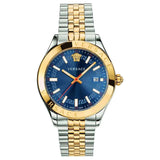 Versace Hellenyium Two-Tone Blue Dial Men's Watch VEVK00520 - Big Daddy Watches