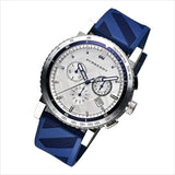 Burberry City Sport Swiss Analog Quartz Blue Rubber Strap Chronograph Mens BU9808 BU9808 - Image 2