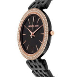 Michael Kors Darci Crystal Paved Black Dial Ladies Watch MK3407