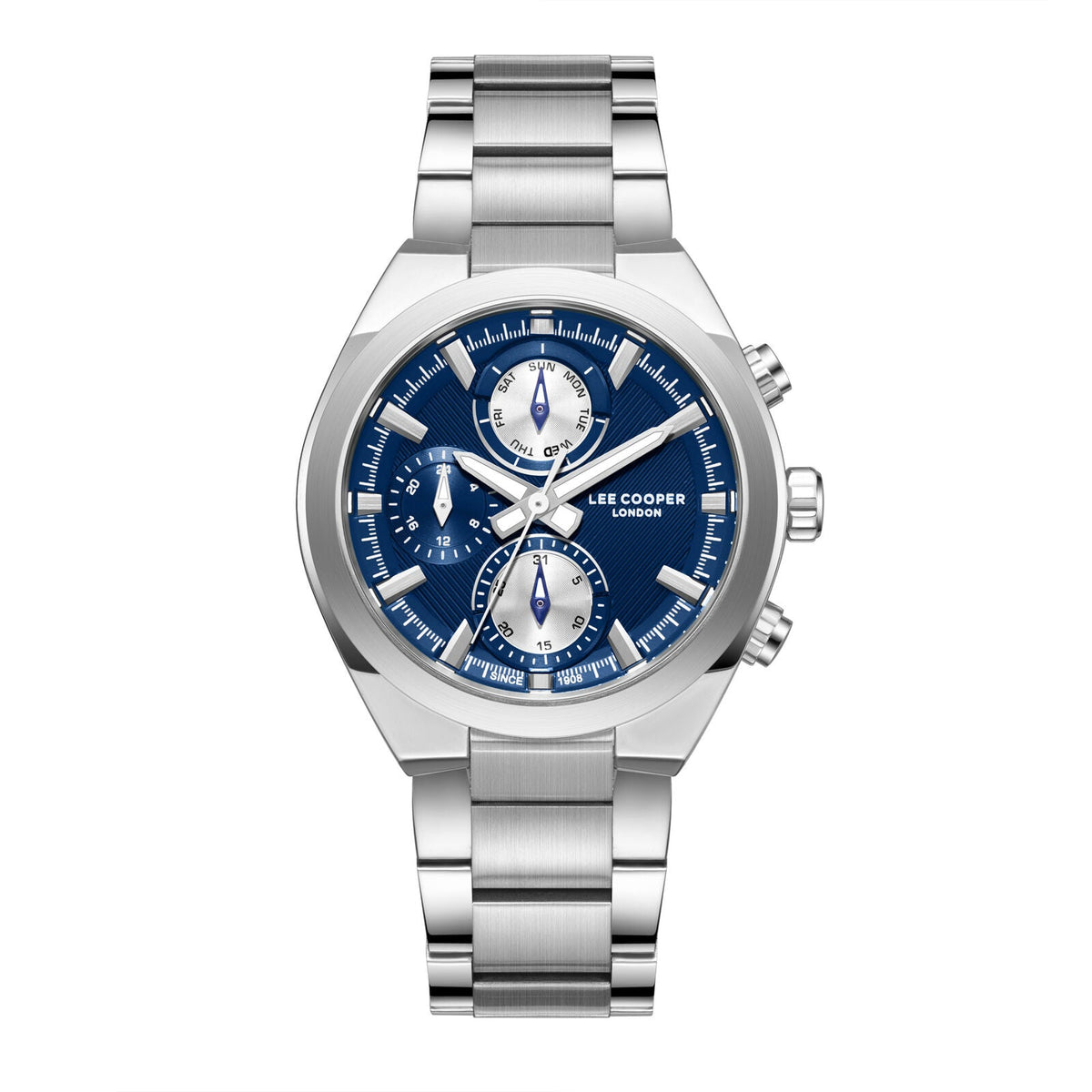Lee Cooper Silver Men's Watch LC08294.390 LC08294.390 - Image 1