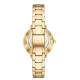 Michael Kors Quartz Mother of Pearl White Dial Gold Steel Strap Watch For Women - MK1065 mk1065 - Image 3