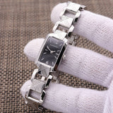 Burberry Signature Quartz Black Dial Silver Steel Strap Watch for Women - BU4210 BU4210 - Image 6