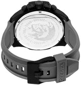 Diesel Mega Chief Men’s Quartz Gray Dial Black Case Silicone Strap Watch DZ4496 DZ4496 - Image 2