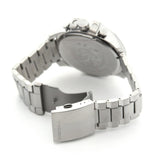 Diesel Mega Chief DZ4465 316L silver stainless steel 10ATM (100m) water-resistant Japan movement with chronograph and date function