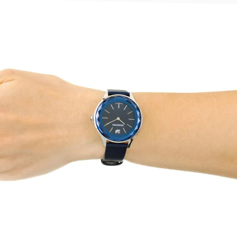 Swarovski Octea Nova Quartz Blue Dial Women's Watch 5295349
