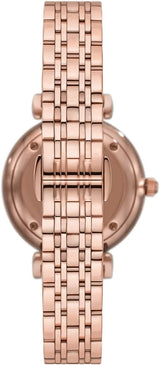 Emporio Armani Gianni T-Bar Rose Gold Women's Watch AR11446 - Big Daddy Watches #3
