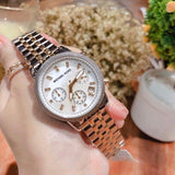 Michael Kors Jet Set Chronograph Dial Two-tone Ladies Watch MK5057