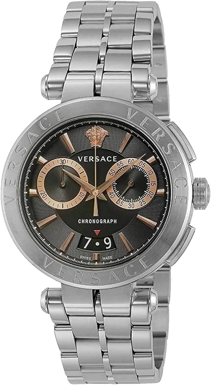 Versace Aion Chronograph Silver Men's Watch VE1D01019