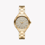 Michael Kors Gold Ladies Watch - MK1046 MK1046 - Image 1