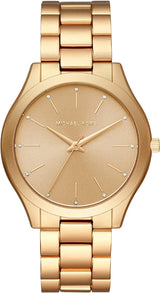 Michael Kors Slim Runway All Gold Women's Watch MK4501 - Big Daddy Watches