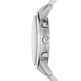 Emporio Armani Chronograph Black Dial Two-Tone Men's Watch AR11165