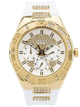 Guess Luna Gold Rubber Strap Women's Watch W0653L3