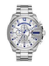 Diesel Mega Chief Chrono Silver Watch DZ4477