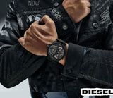 Diesel Big Daddy All Black Men's Watch DZ7396