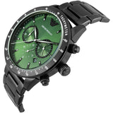 Emporio Armani Chronograph Green Dial Black Men's Watch AR11472 - Big Daddy Watches #2