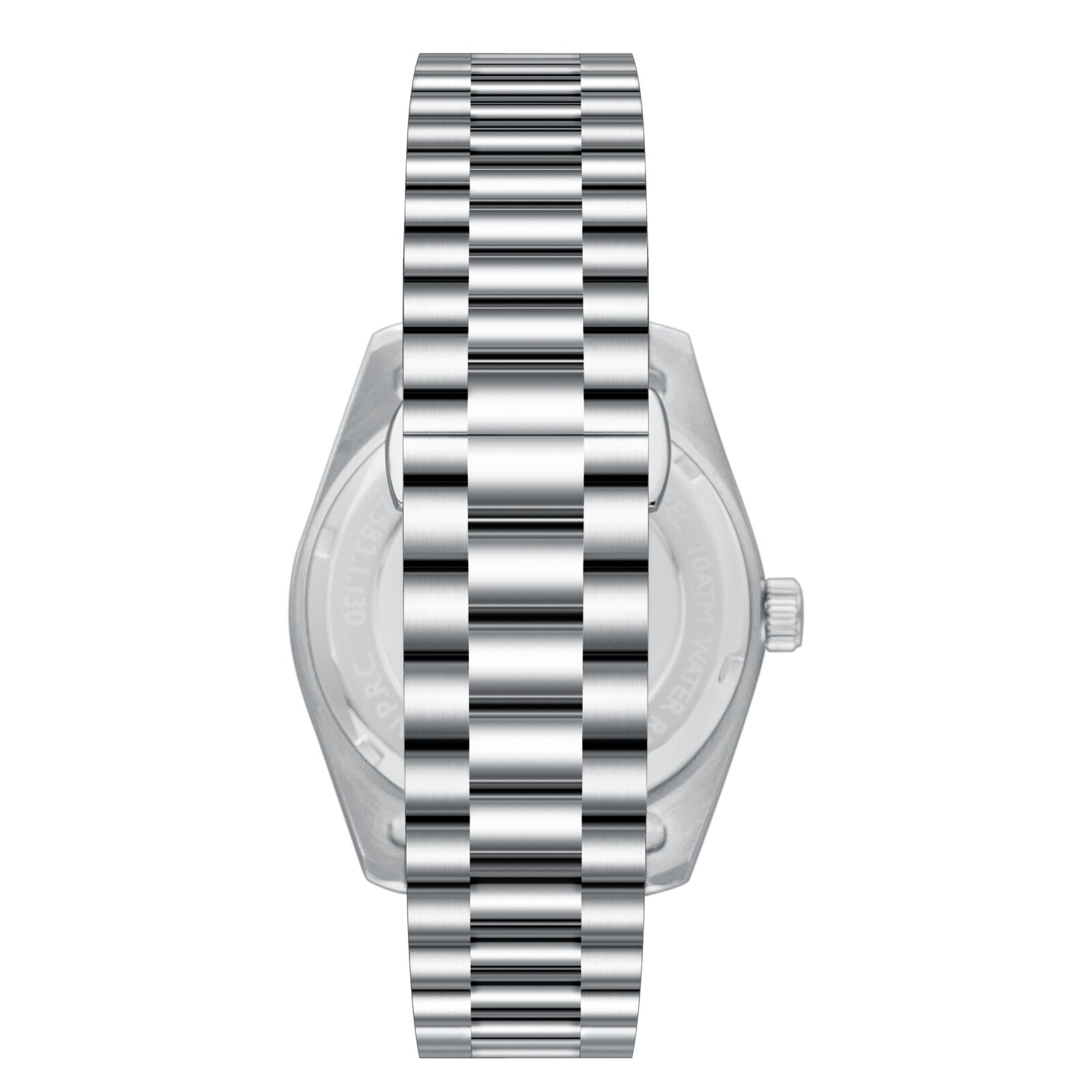 Slazenger Classic Day Date Window Sunray Blue Dial Silver Watch - SL.09.2583.1.390