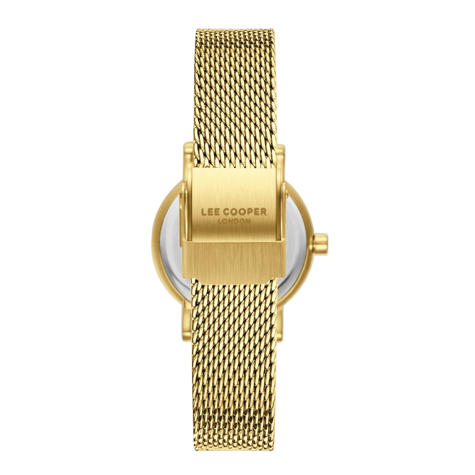 Lee Cooper Louna White MOP Dial Gold Mesh Watch - LC08292.120