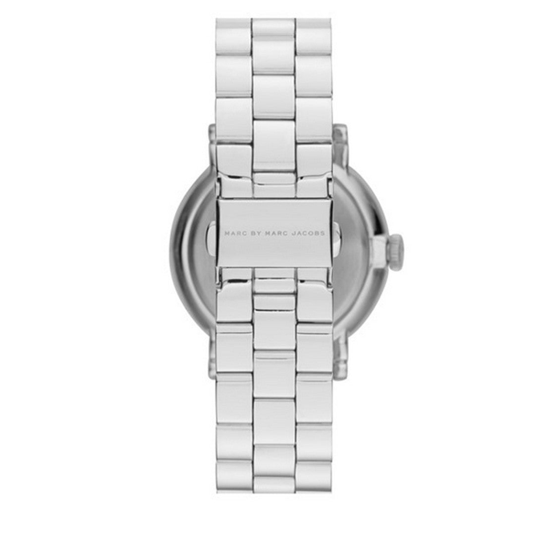 Marc Jacobs Baker Pink Dial Silver-Tone 36mm Ladies Watch MBM3280 - Big Daddy Watches