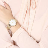 Michael Kors Darci Crystal Paved Gold Ladies Diamond Watch MK3727