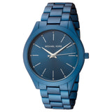 Michael Kors Slim Runway Navy Blue Unisex Watch  MK4503 - Big Daddy Watches