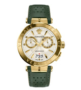 Versace Aion Chronograph Green Strap Men's Watch VBR020017 - Big Daddy Watches