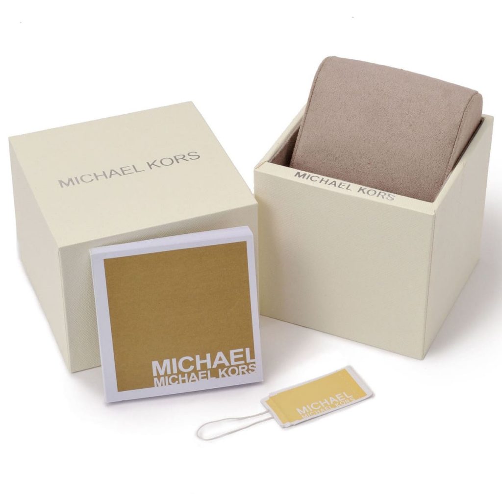 Michael Kors Lennox Pavé Two-Tone Watch MK6988
