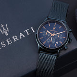 Maserati Epoca Analog Blue Dial Men's Watch R8873618010