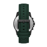 Armani Exchange Banks Chronograph Green Leather Strap Men's Watch AX1725 - Big Daddy Watches #3