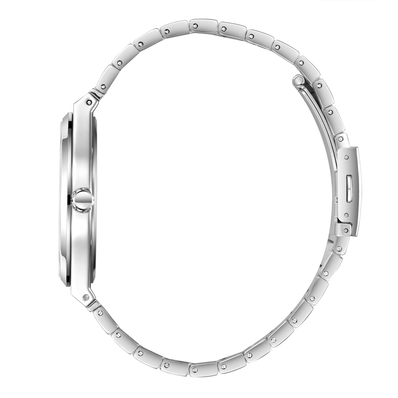 Lee Cooper Daily Driver Date Window Blue Dial Silver Watch - LC08288.390