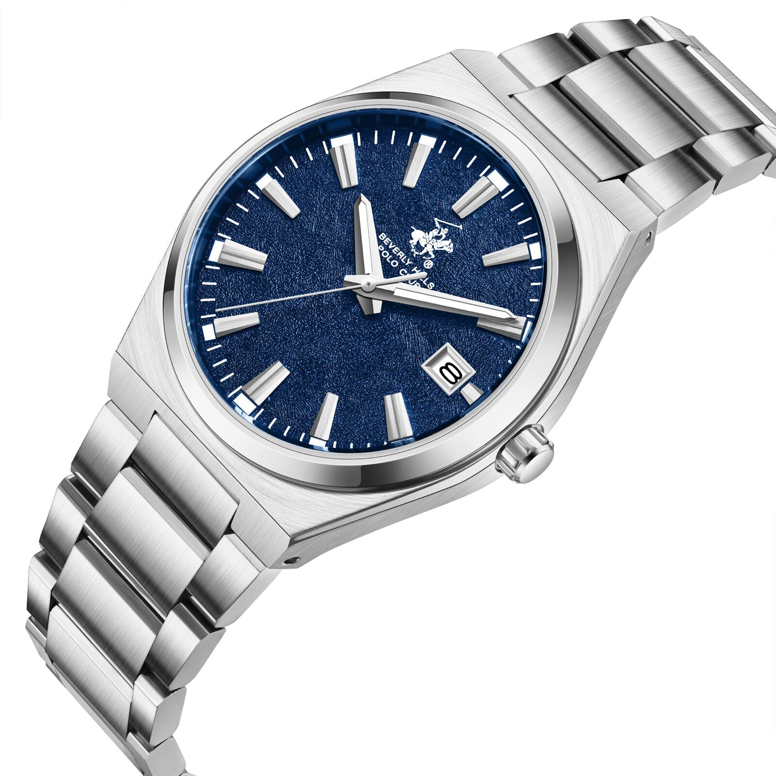 Beverly Hills Polo Club Silver Men's Watch BP3851X.390