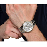Emporio Armani Renato Chronograph Silver Dial Men's Watch AR11076