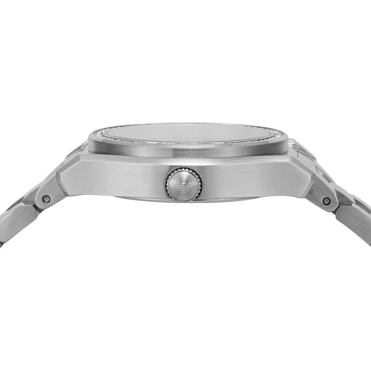 Emporio Armani Federica Blue Dial Silver Women's Watch - AR11593