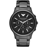Emporio Armani Ceramica Chronograph Black Dial Men's Watch AR1452