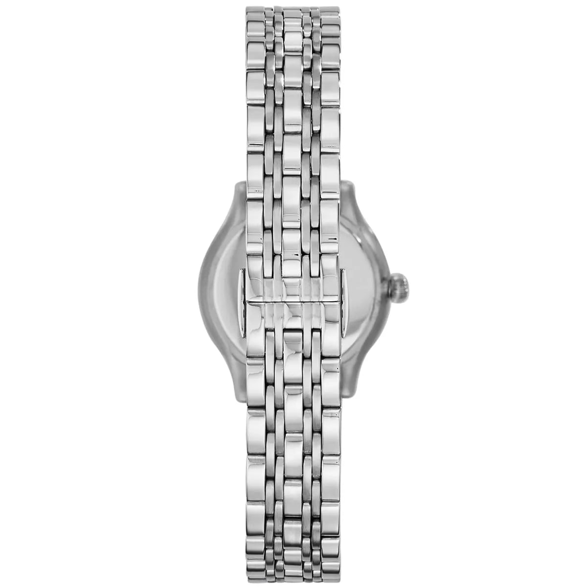 Emporio Armani Alpha X-Small Coin-edge Bezel Silver Women's Watch - AR1803