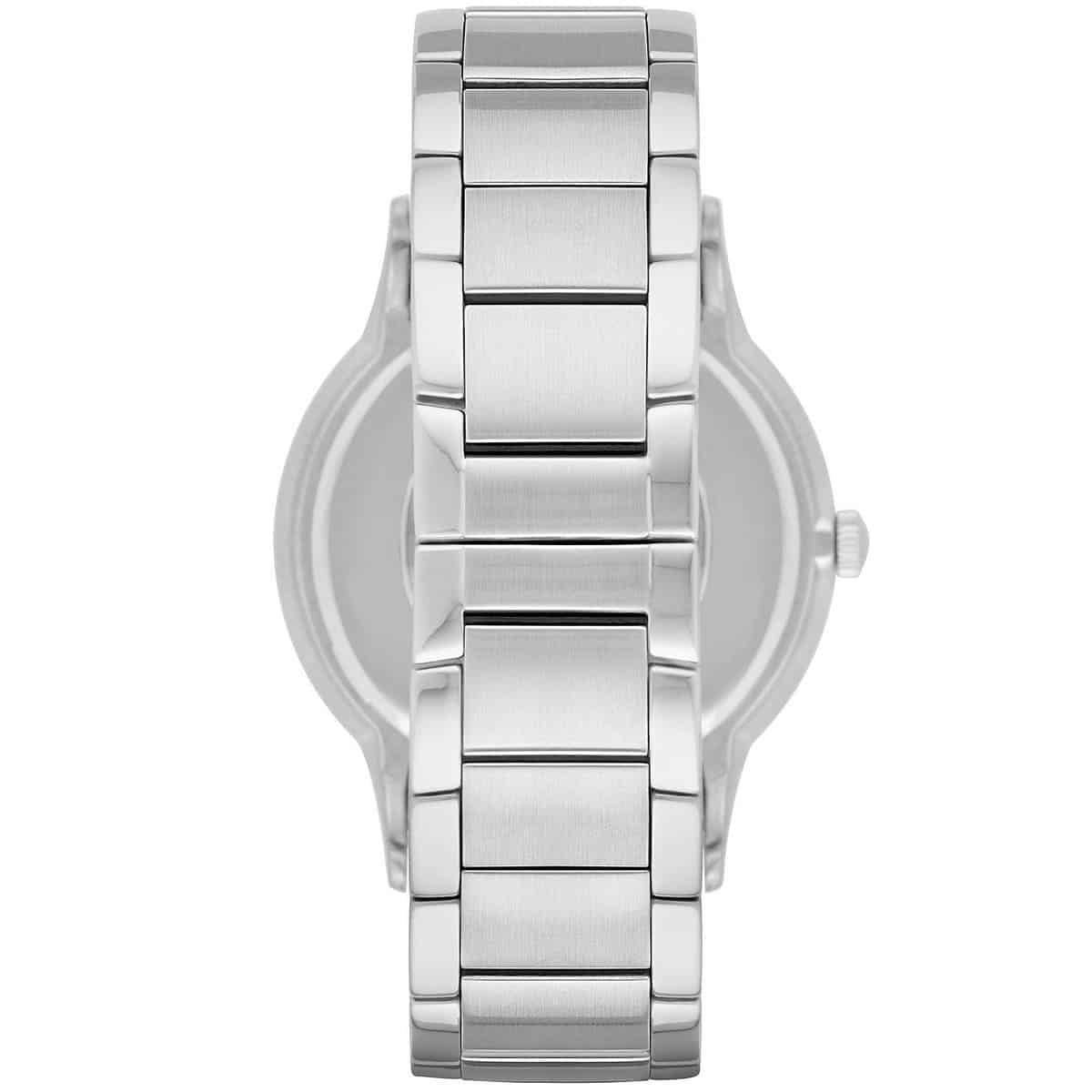 Emporio Armani Renato Quartz Grey Dial Silver Steel Strap Watch For Men - AR2514 AR2514 - Image 9