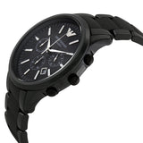 Emporio Armani Ceramica Chronograph Black Dial Men's Watch AR1451 - BigDaddy Watches #2