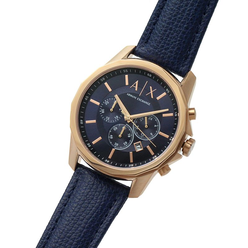 Armani Exchange Banks Chronograph Quartz Blue Dial Menβs Watch AX1723 - Watch