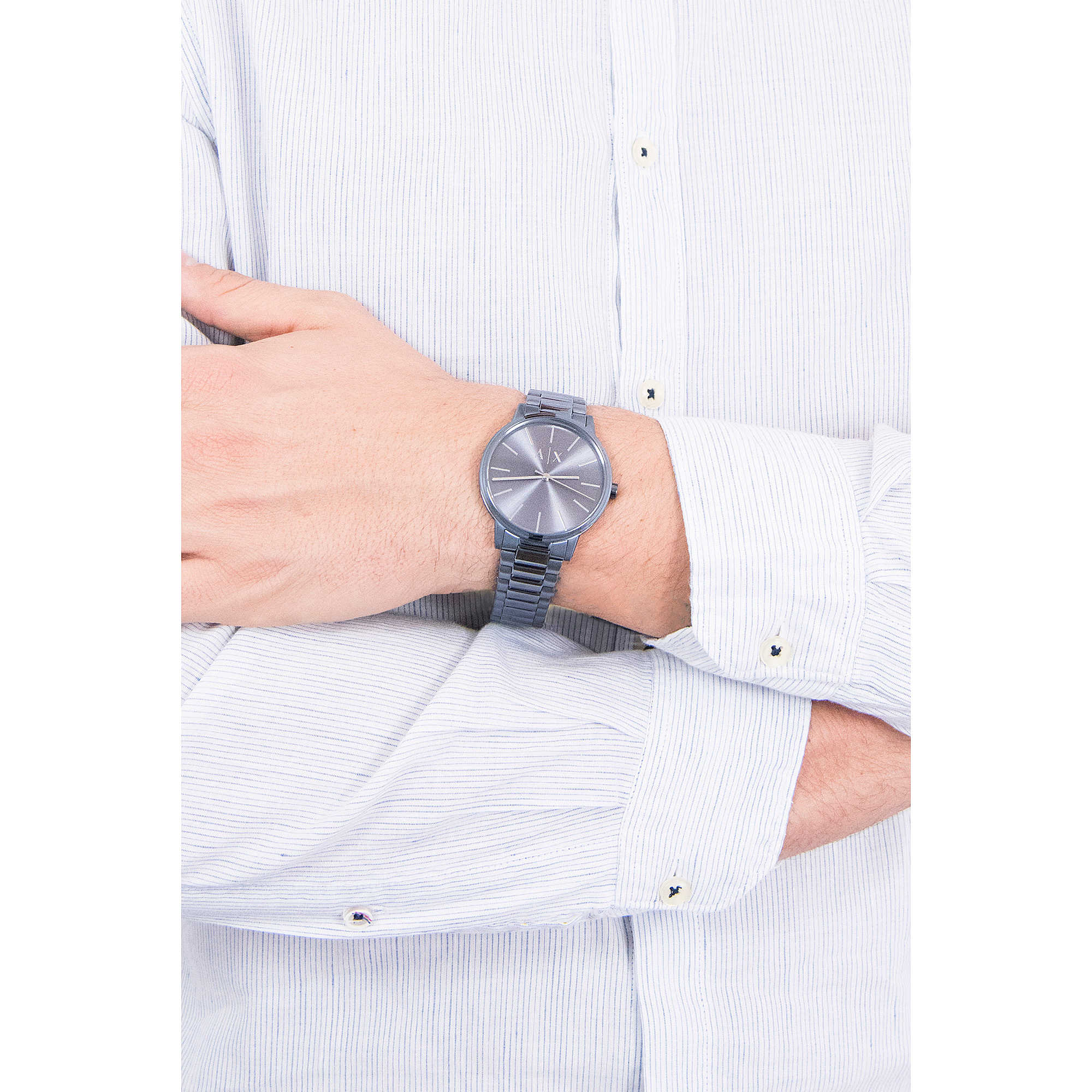 Armani Exchange Cayde Stainless Steel Analog-Quartz Menβs Watch AX2702 - Watch