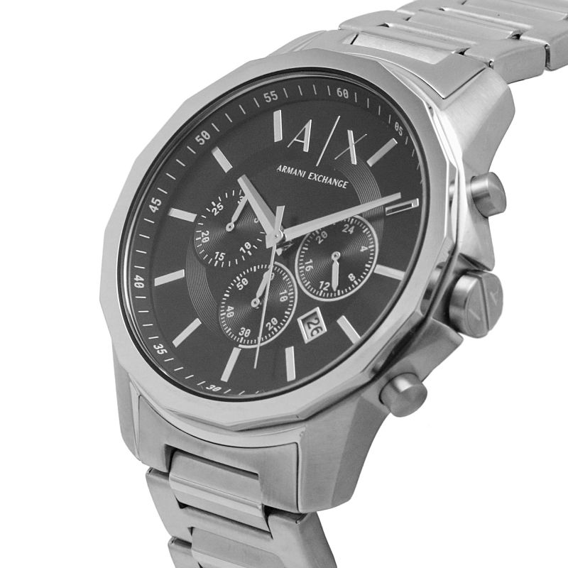 Armani Exchange Chronograph Quartz Black Dial Menβs Watch AX1720 - Watch