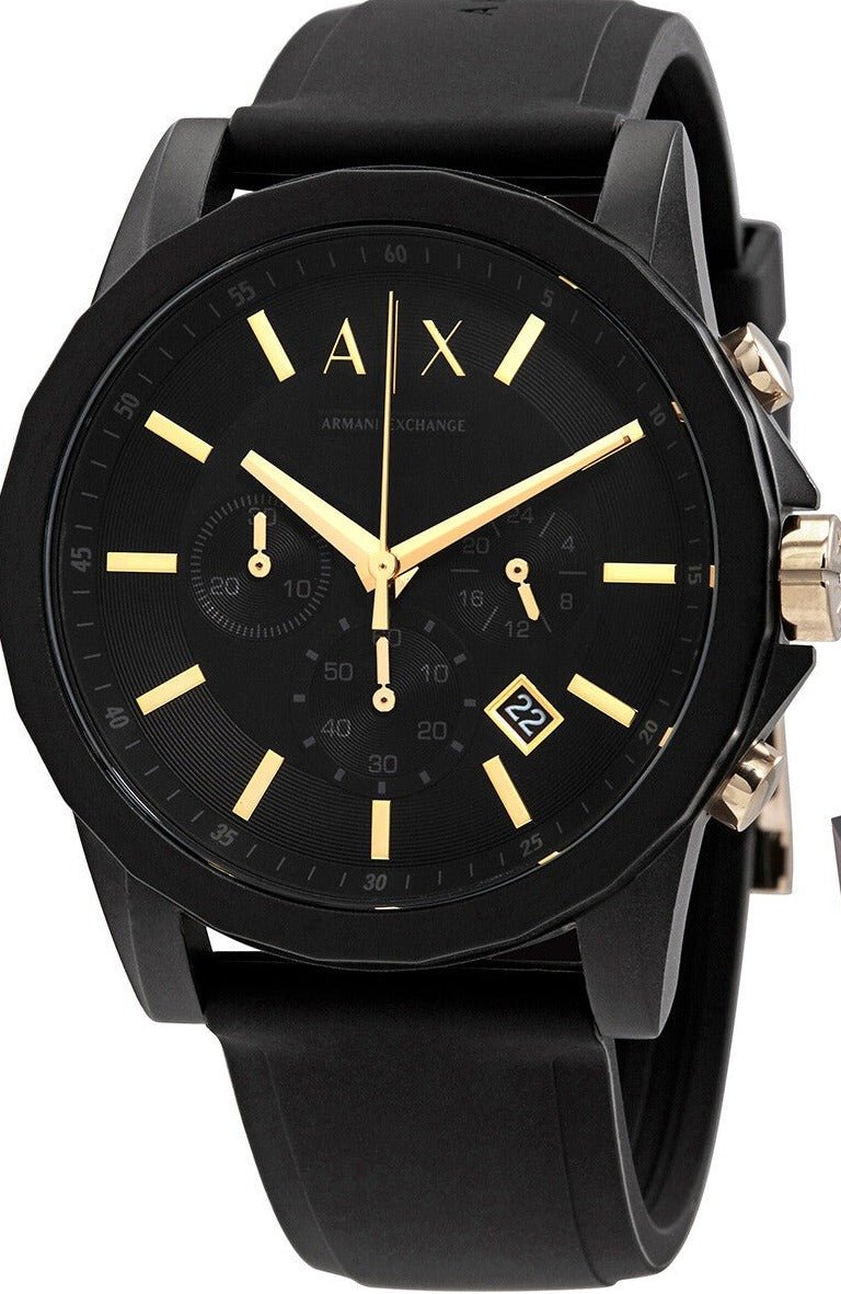 Armani Exchange Chronograph Quartz Black Dial Menβs Watch AX7105 - Watch