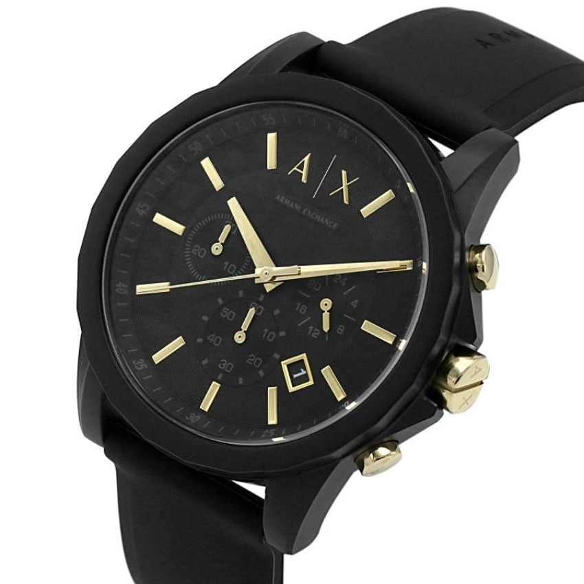 Armani Exchange Chronograph Quartz Black Dial Menβs Watch AX7105 - Watch