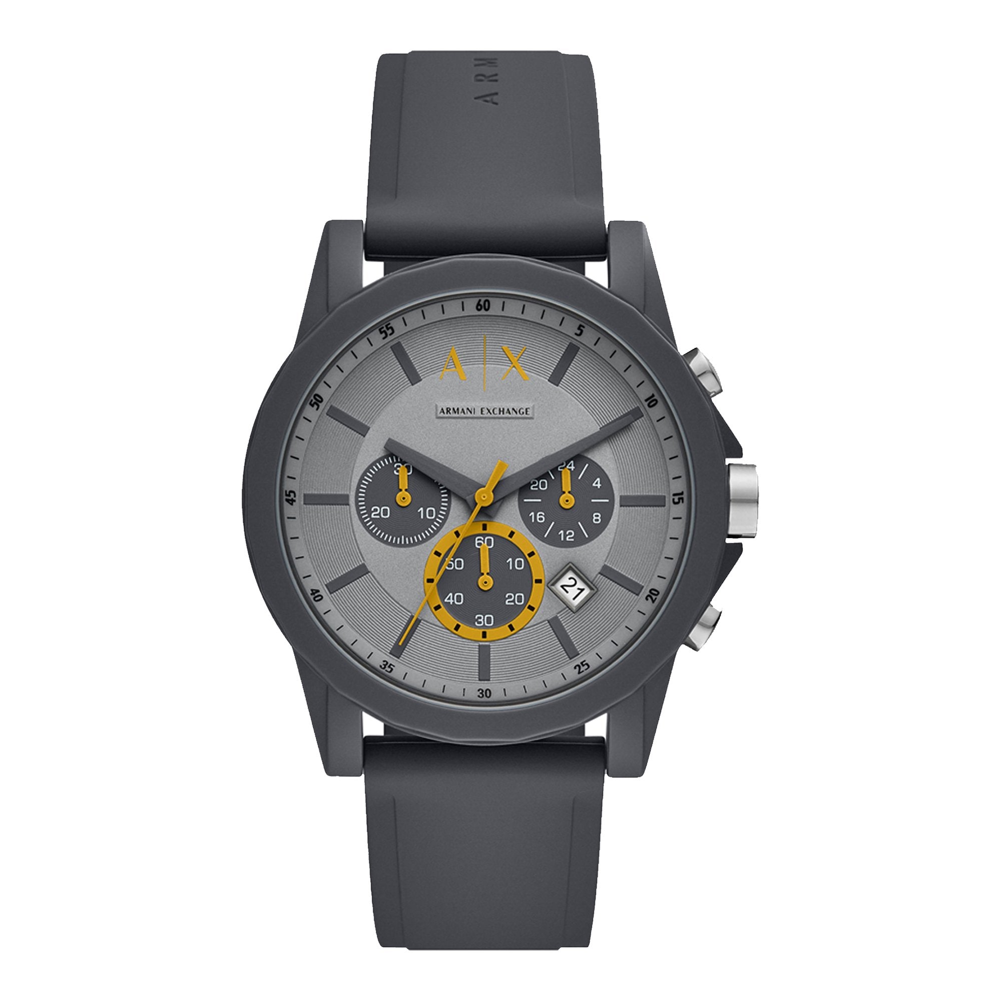 Armani Exchange Chronograph Quartz Grey Dial Menβs Watch AX7123 - Watch