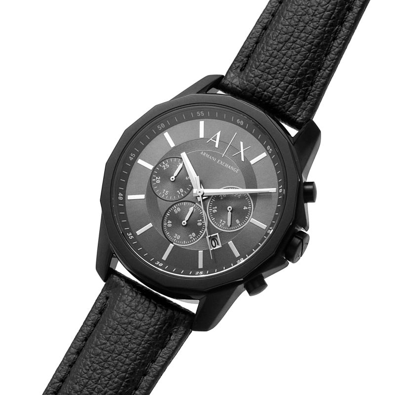 Armani Exchange Classic Chronograph Quartz Black Dial Menβs Watch AX1724 - Watch