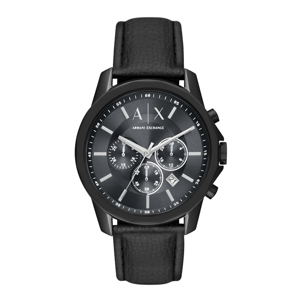 Armani Exchange Classic Chronograph Quartz Black Dial Menβs Watch AX1724 - Watch