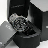 Emporio Armani Classic Chronograph Black Dial Men's Watch AR2453