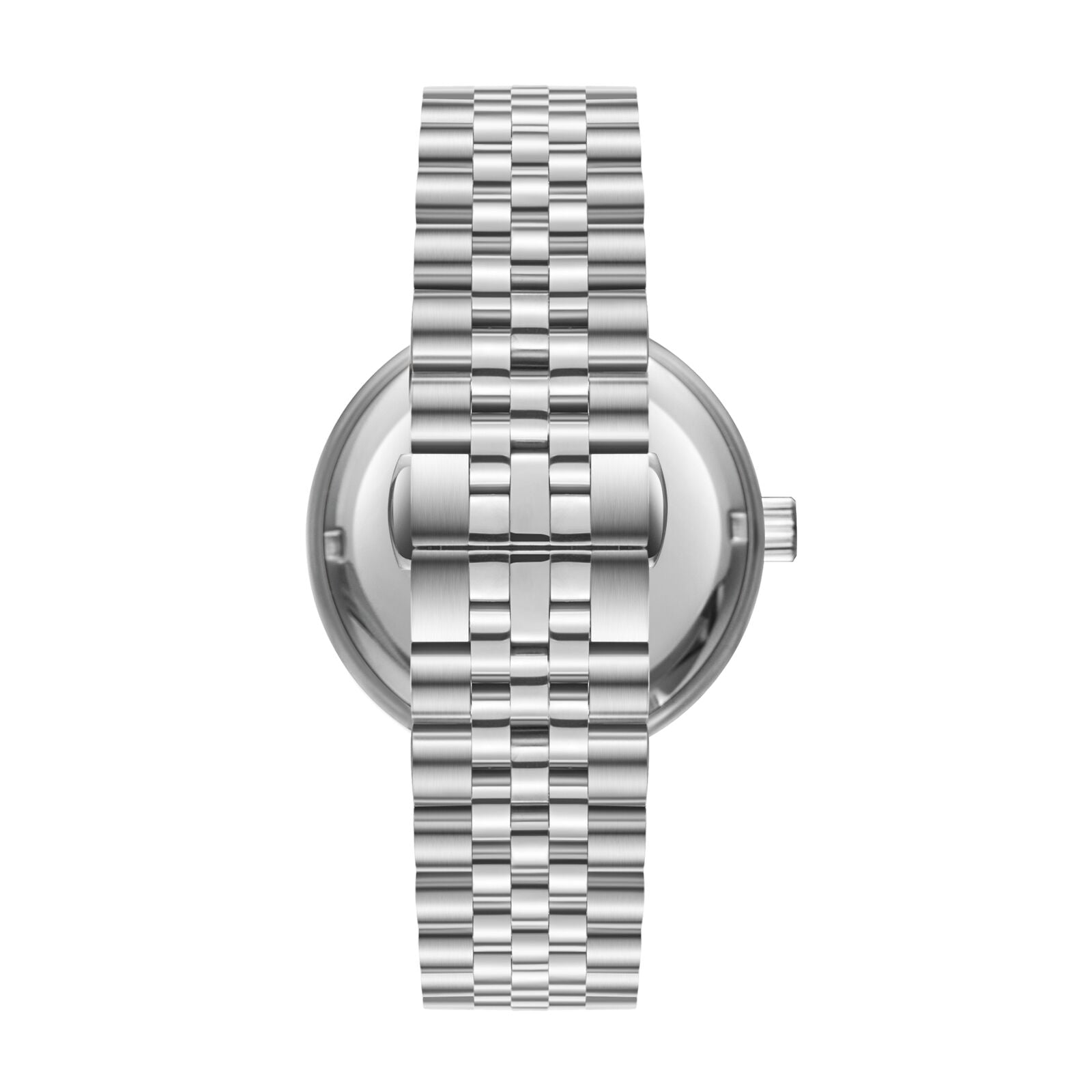 Beverly Hills Polo Club Classy Black Dial Silver Date Watch - BP3018X.350