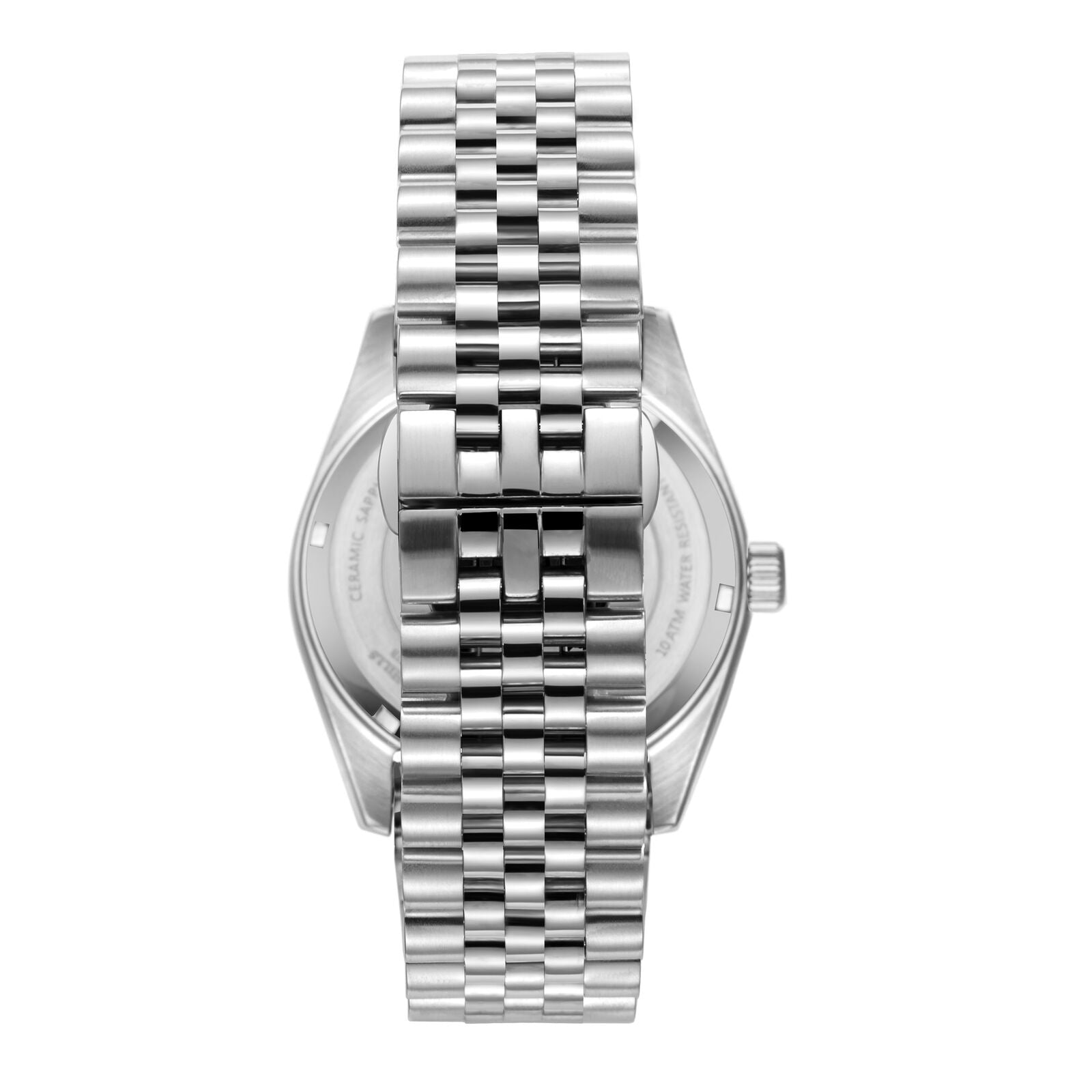 Beverly Hills Polo Club Classy Green Dial Silver Date Watch BP3018X.371