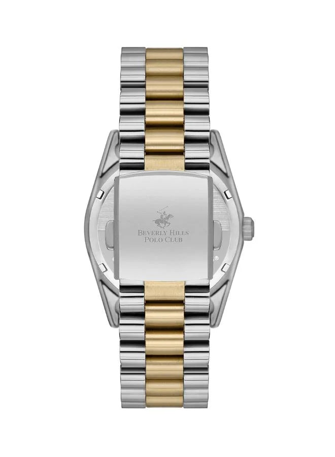 Beverly Hills Polo Club Two-Tone Mother Pearl Diamond Watch BP3172C.220