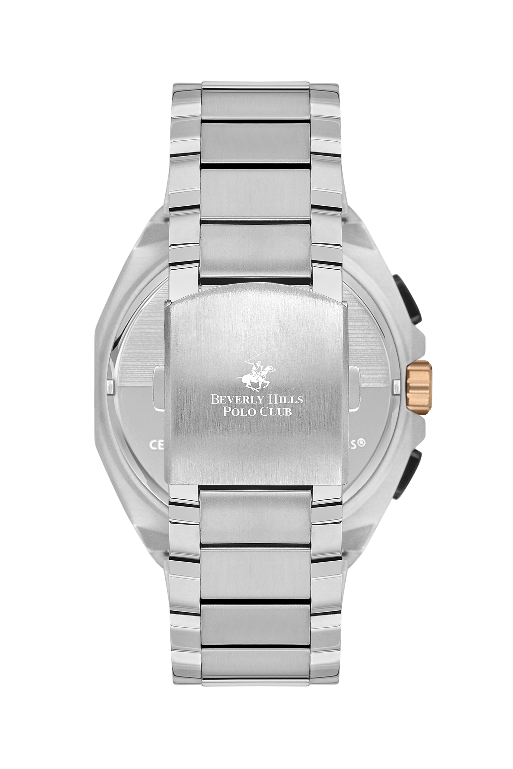 BEVERLY HILLS POLO CLUB Stainless Multi Function Silver Watch – BP3537X.550